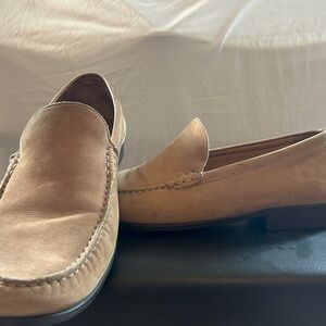 Men's Tan Sheepskin Loafers